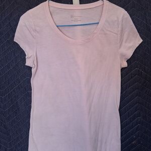 No Boundaries Light Pink Short Sleeve Tee